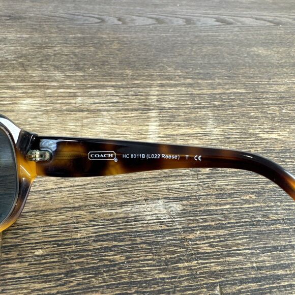 Coach Tortoise Shell Sunglasses - Picture 3 of 5